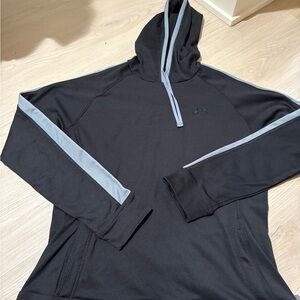 Black and Gray Under Armour Hoodie
